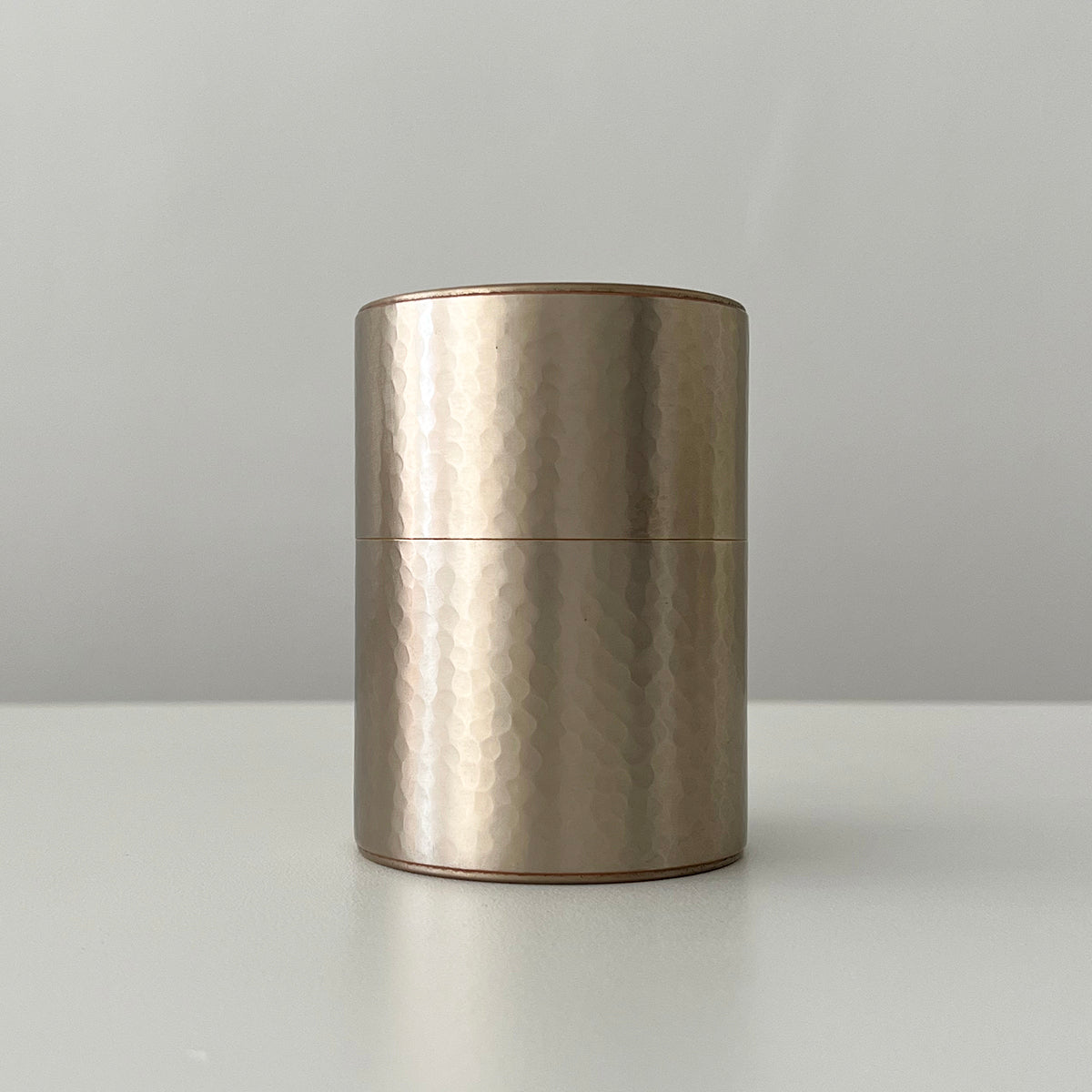 Tea Dealers | Hand-Hammered Copper Canister Silver - Gyokusendo
