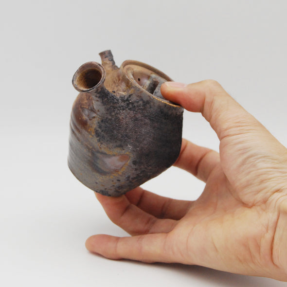 Bizen Yohen Kinsai Kyusu Teapot #241023