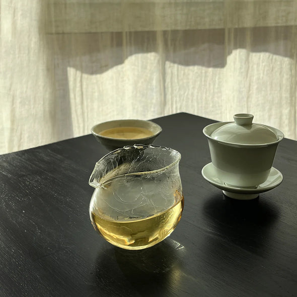 Hyomon Katakuchi 9.5oz Glass Pitcher D4