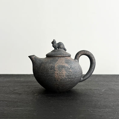 Mangan Cat Teapot #7