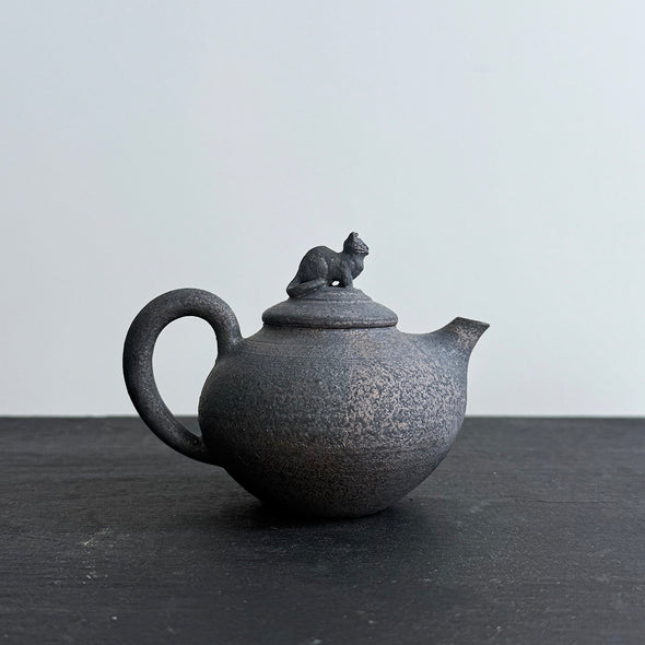 Mangan Cat Teapot #7