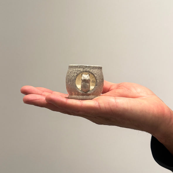 Kohiki Rabbit Futaoki Lid Rest #15a