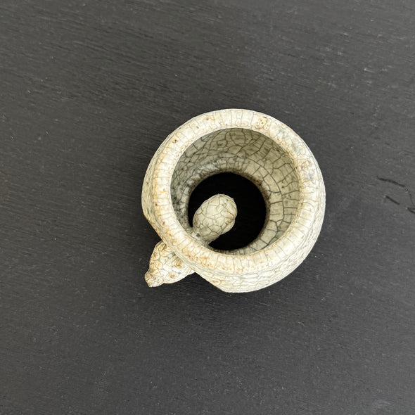 Kohiki Squirrel Futaoki Lid Rest #15c