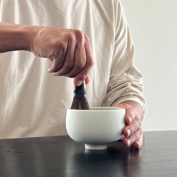 Chawan Tea Bowl Matte Blanc MARU