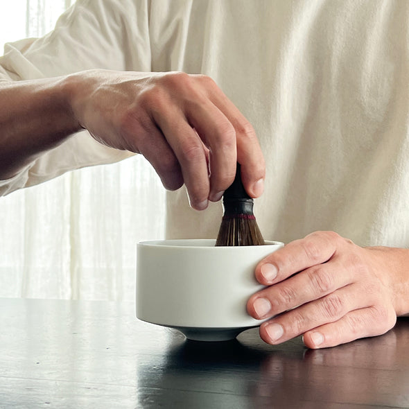 Chawan Tea Bowl Matte Blanc KAKU
