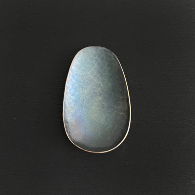 Hand Hammered Copper Tea Scoop Shikishoku