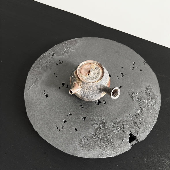 Night Sky Tea Boat Tray -Round