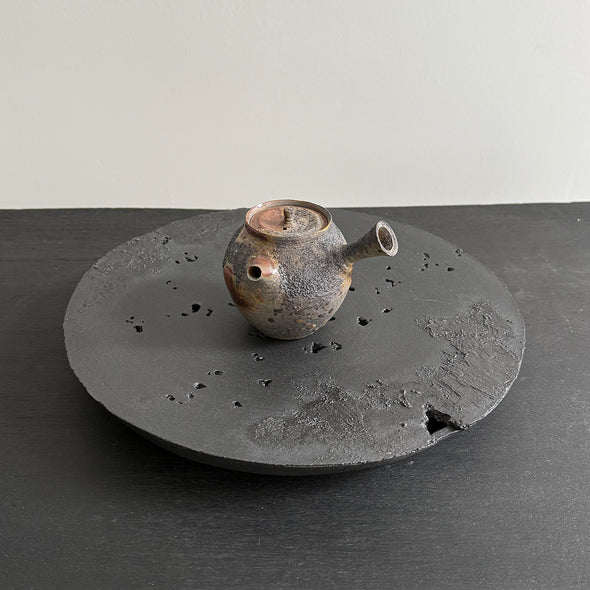 Night Sky Tea Boat Tray -Round