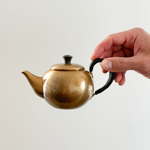 Hand Hammered Copper Teapot 250ml Coppertone