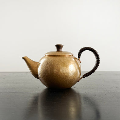 Hand Hammered Copper Teapot 250ml Coppertone