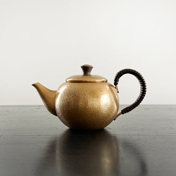 Hand Hammered Copper Teapot 250ml Coppertone