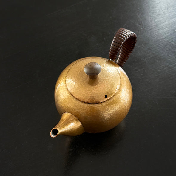 Hand Hammered Copper Teapot 250ml Coppertone