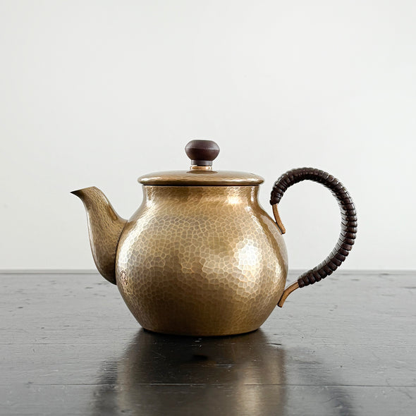 Hand Hammered Copper Teapot 400ml Coppertone