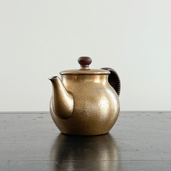 Hand Hammered Copper Teapot 400ml Coppertone