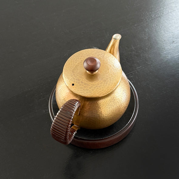 Hand Hammered Copper Teapot 400ml Coppertone