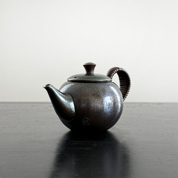 Hand Hammered Copper Teapot 250ml Shikinshoku