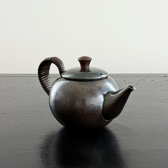 Hand Hammered Copper Teapot 250ml Shikinshoku