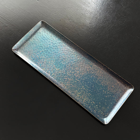 Hand Hammered Copper Tray Chirashi-kin