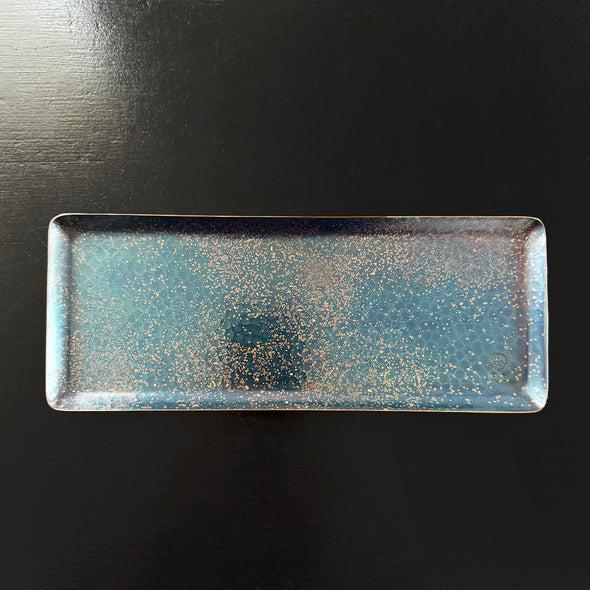 Hand Hammered Copper Tray Chirashi-kin