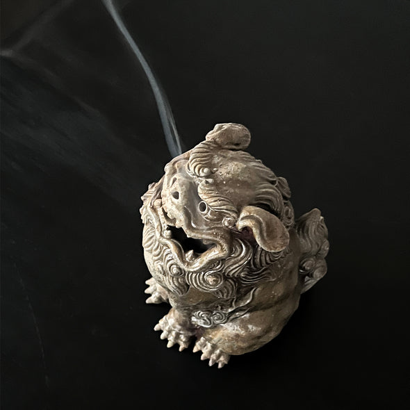 Bizen Yohen Shishi Koro Incense Burner 202005