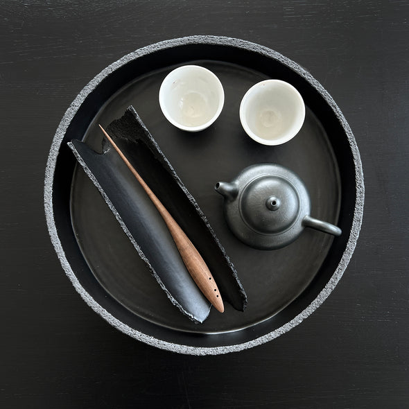 Black Stone Tray