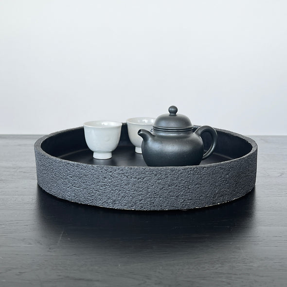 Black Stone Tray