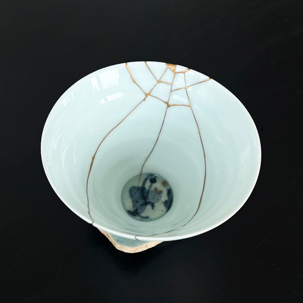 Porcelain REBORN Kintsugi Chawan