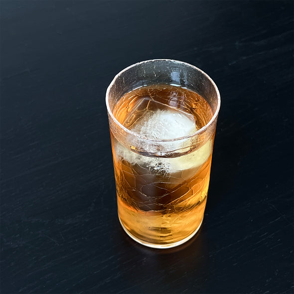 Hyomon Tall Glass Tumbler 13oz