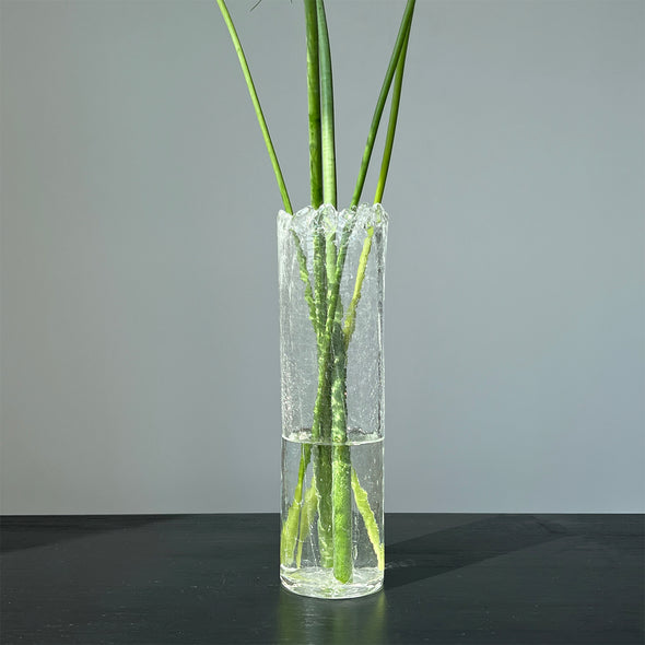 Shiro Tsutsu Glass Vase E5