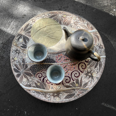 Yama Tsuki Maru Tea Tray Plate #27