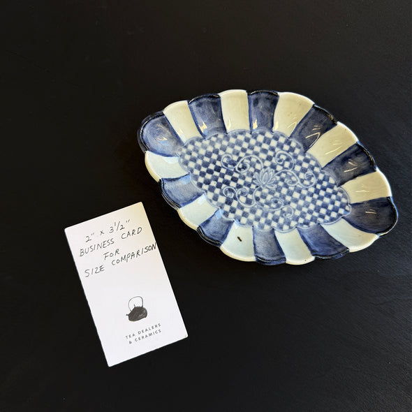 Sometsuke Hana Hishigata Plate # 3