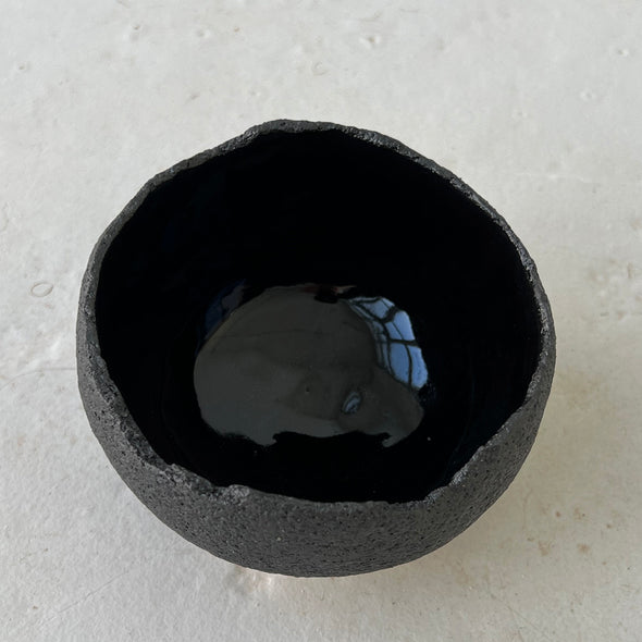 Black Stone Chawan 24C