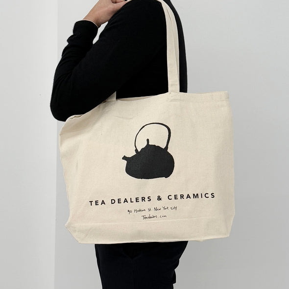 Tea Dealers Medium Canvas Tote