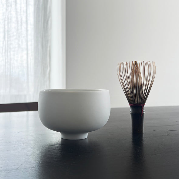Chawan Tea Bowl Matte Blanc MARU