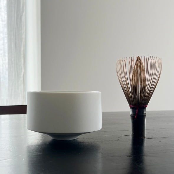 Chawan Tea Bowl Matte Blanc KAKU