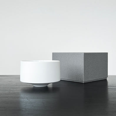 Chawan Tea Bowl Matte Blanc KAKU