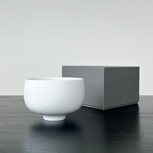 Chawan Tea Bowl Matte Blanc MARU