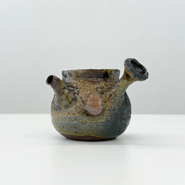Bizen Yohen Kinsai Kyusu Teapot #241026