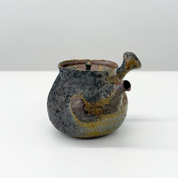 Bizen Yohen Kinsai Kyusu Teapot #241026