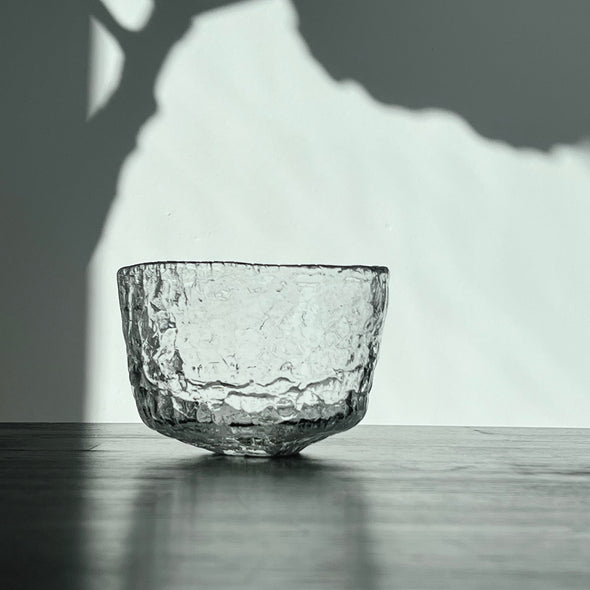 Hiya Glass Chawan Clear