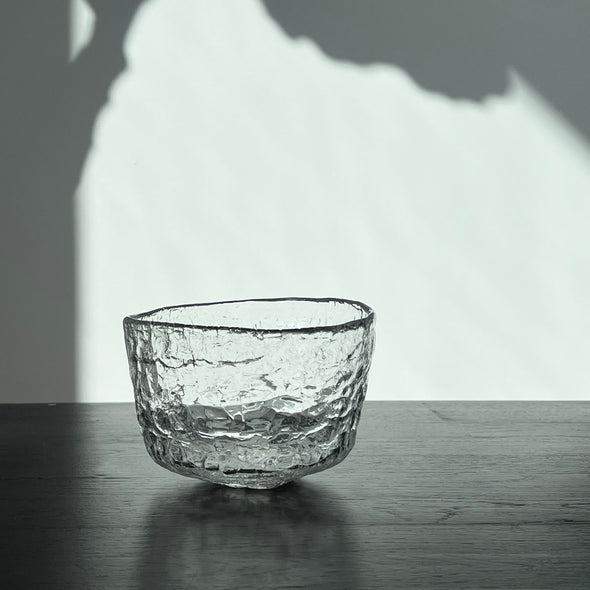 Hiya Glass Chawan Clear