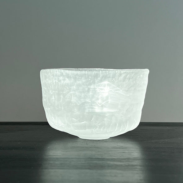 Hiya Glass Chawan Frosted