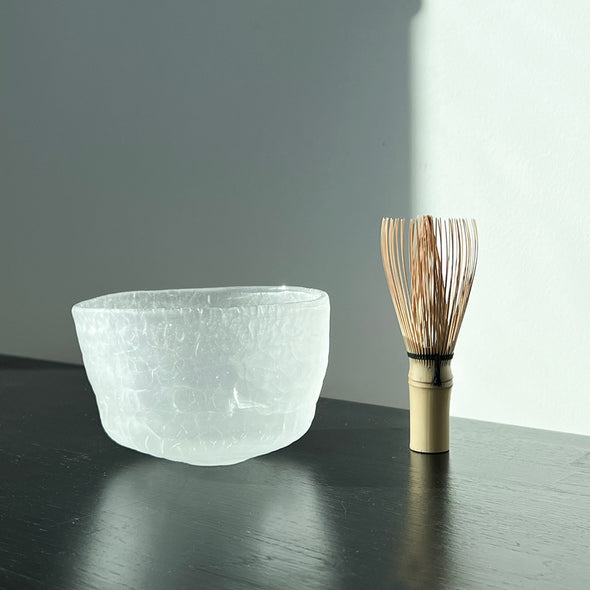 Hiya Glass Chawan Frosted
