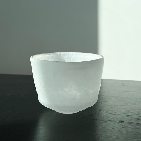 Hiya Glass Chawan White