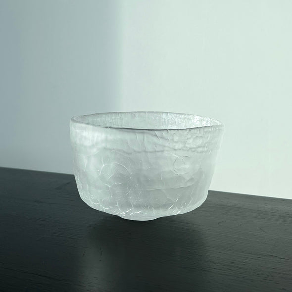 Hiya Glass Chawan Frosted