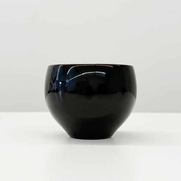 Lacquer Tea Cup Black