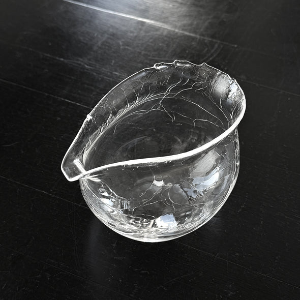 Hyomon Katakuchi 9.5oz Glass Pitcher D4