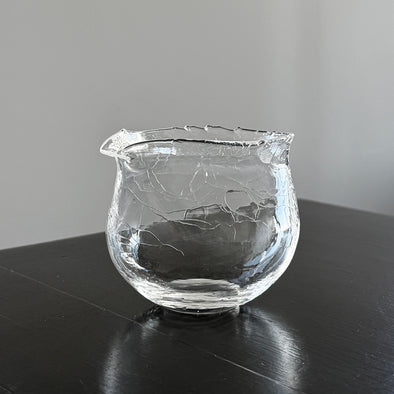 Hyomon Katakuchi 9.5oz Glass Pitcher D4