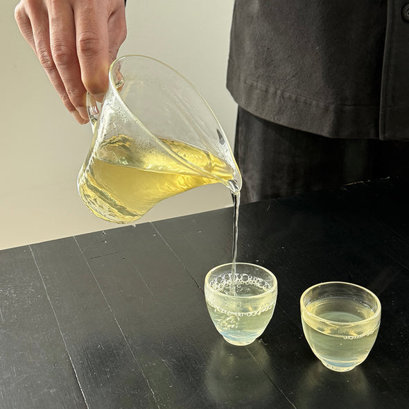 Cha Umi Handle Glass Hot Tea Pitcher