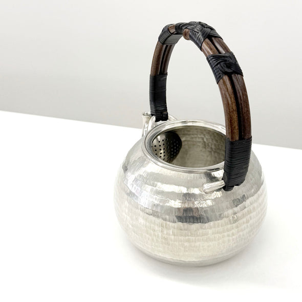 Pewter Teapot Sugime Bodhi Tree Knob